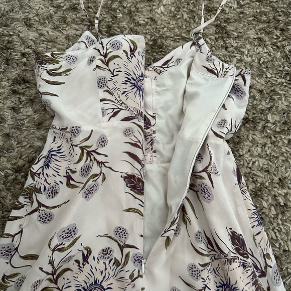 Madewell floral silk button front cami dress - Picture 4 of 9